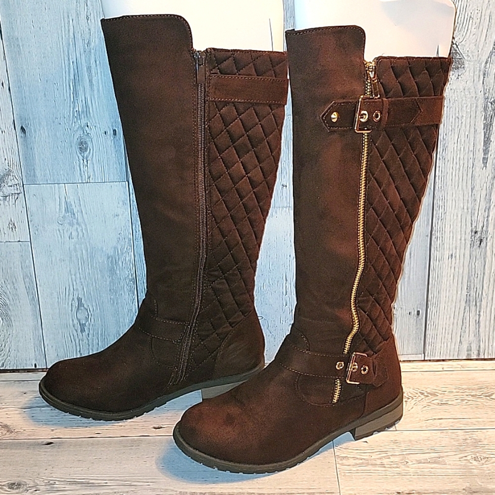Riding boots leather by Forever